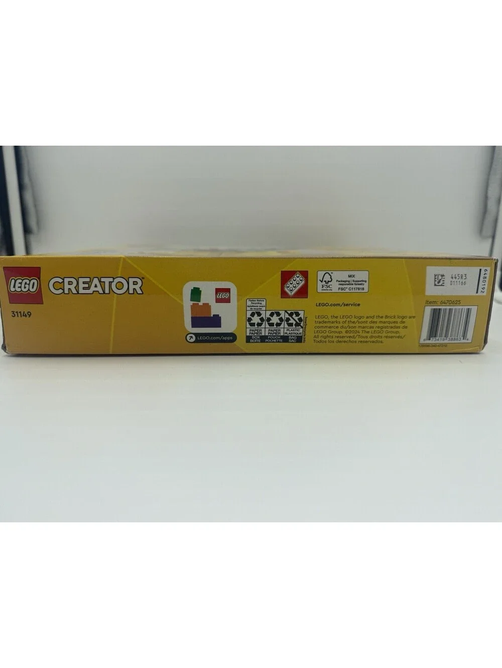 LEGO Flowers in Watering Can 31149 Creator 3 in 1 Complete Set 420 Pieces 8+